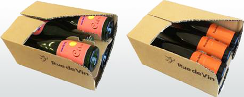 2種ワインハーフボトル6本入共通箱